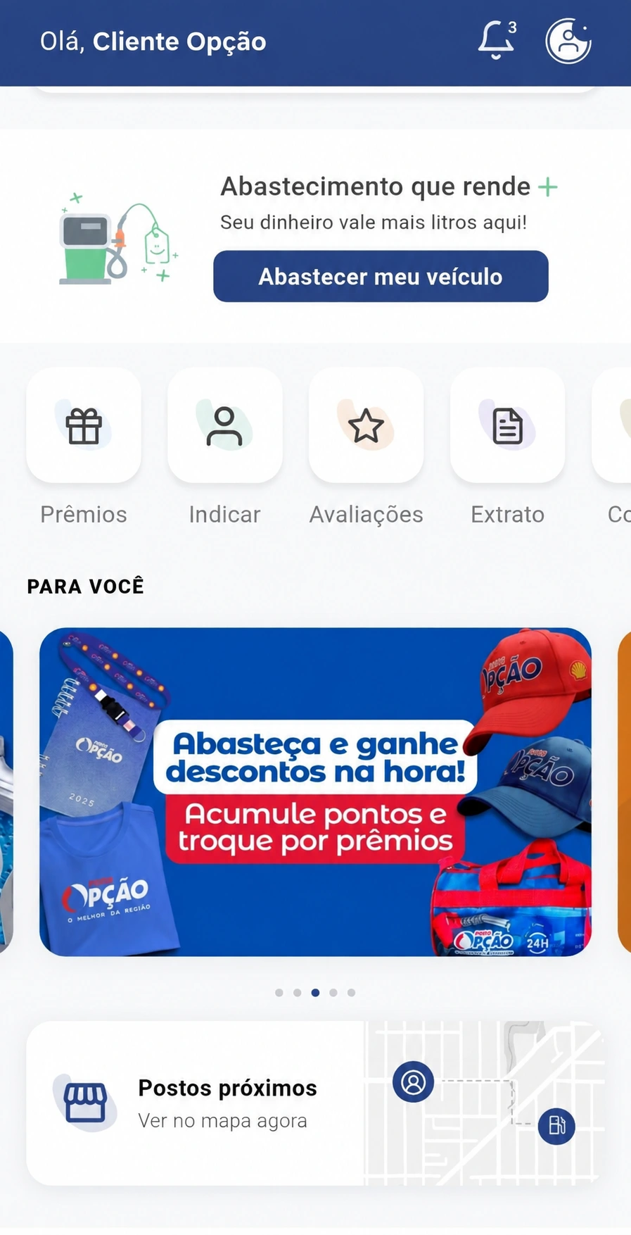 Benefícios do Clube Opção